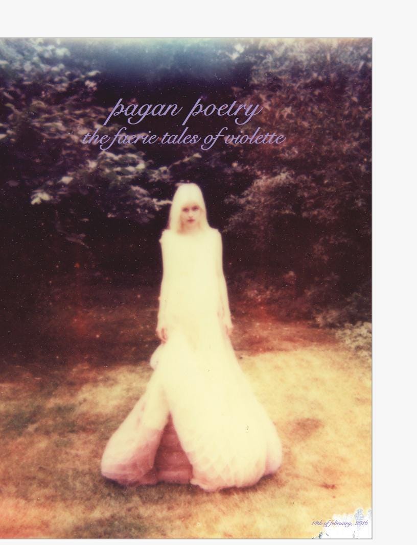 Faerie Tales of Violette — Issue One: Pagan Poetry