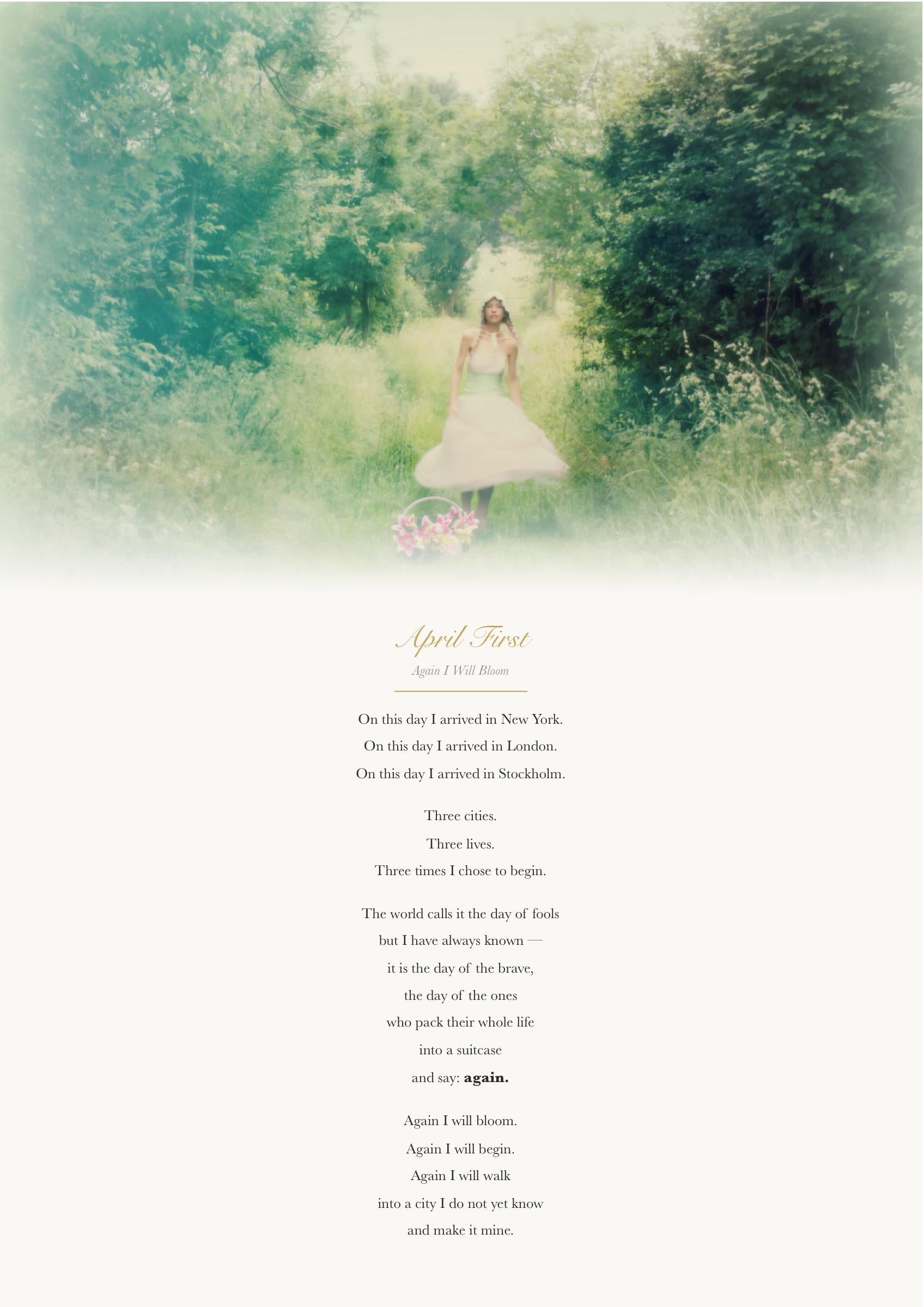April First Again I Will Bloom