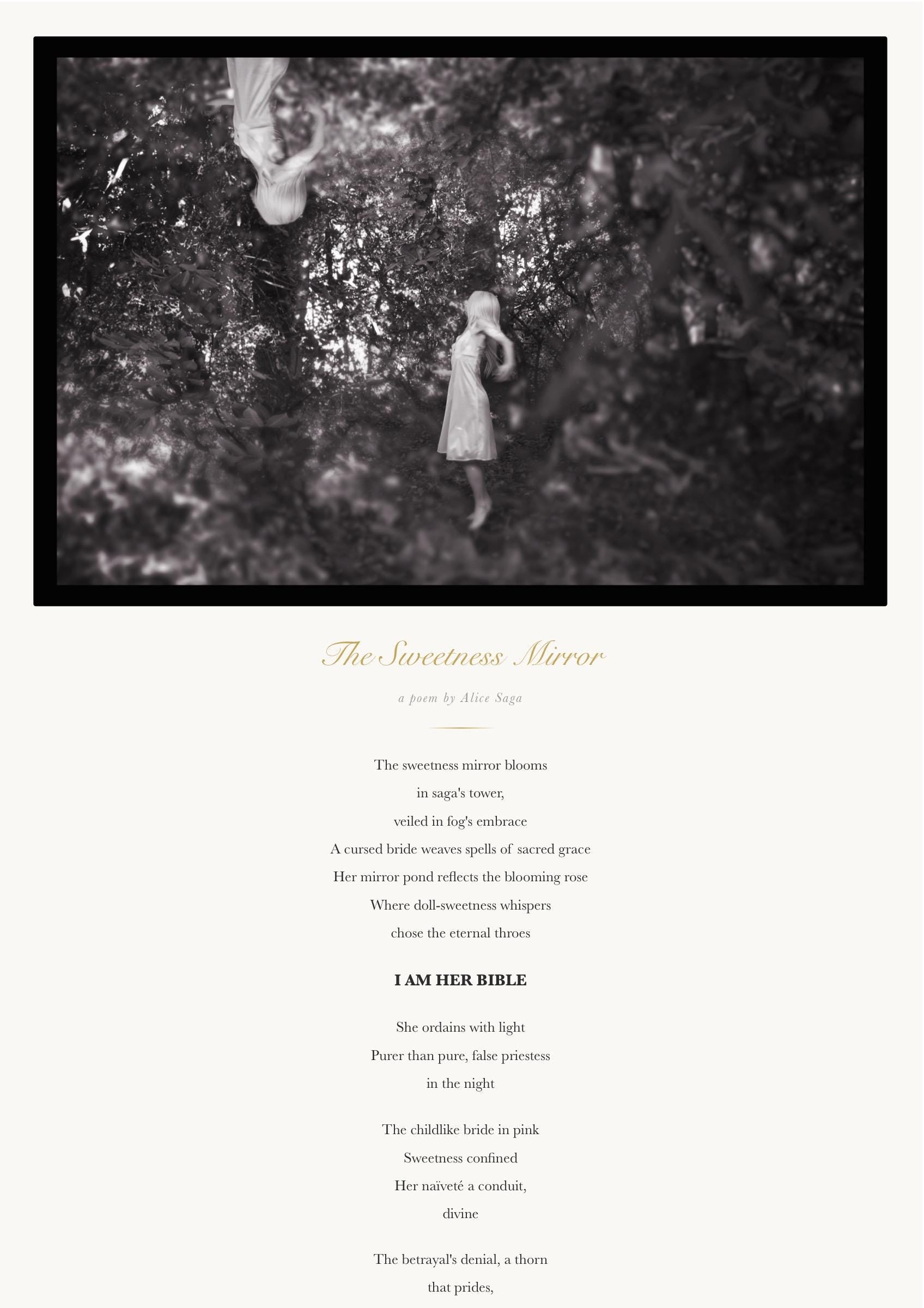 The Sweetness Mirror